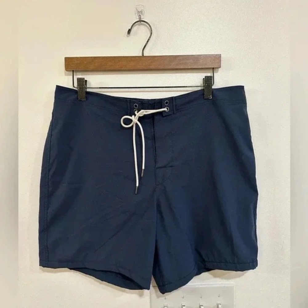 Abercrombie And Fitch Navy Swim Trunks Stretch Board Shorts Men’s